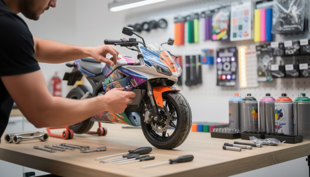 découvrez comment personnaliser et customiser facilement votre pocket bike grâce à nos astuces simples et efficaces pour un style unique et performant.