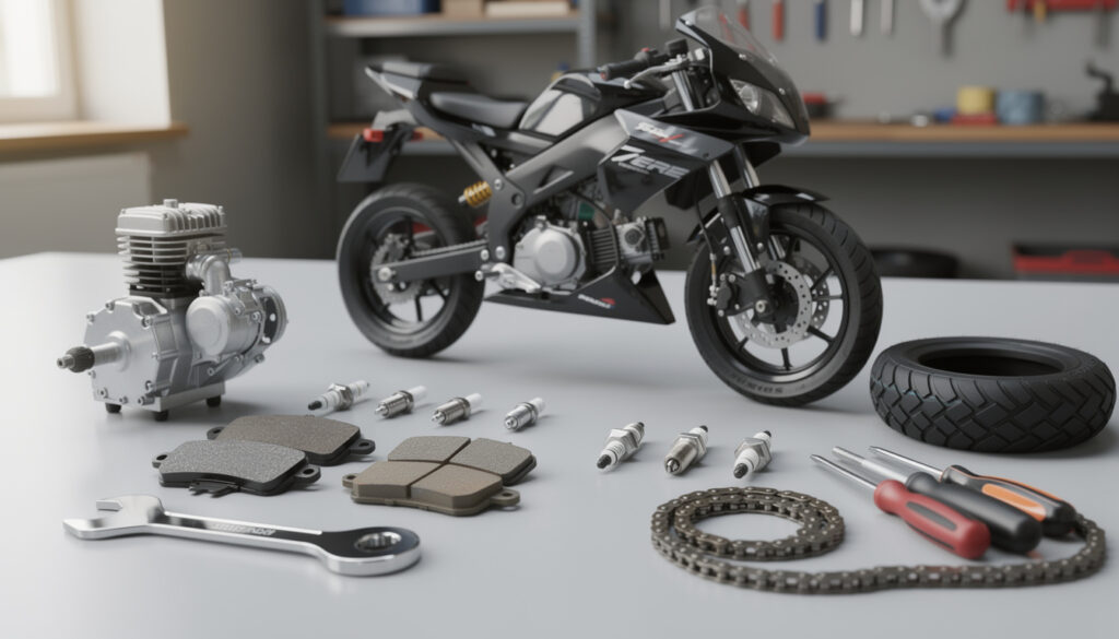 découvrez quelles pièces détachées choisir pour entretenir efficacement votre pocket bike et assurer sa performance et sa longévité.